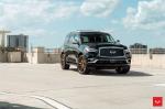 Infiniti QX80 5.6 Mocha Almond on Vossen Wheels (HF6-1) 2019 года